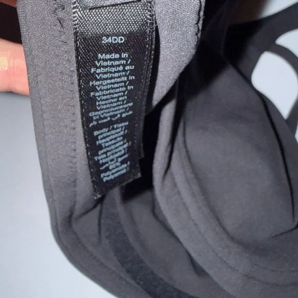 New! SKIMS Black Underwire Scoop Bra    Size- 34DD (E) - Picture 4 of 4